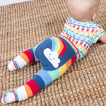 Kite Rainbow knit leggings