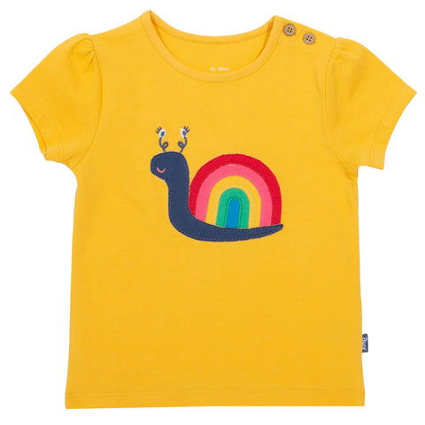 Kite Rainbow snail t-shirt