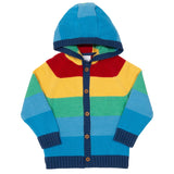 Kite Rainbow knit hoody