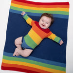 AW21 Kite Rainbow knit blanket