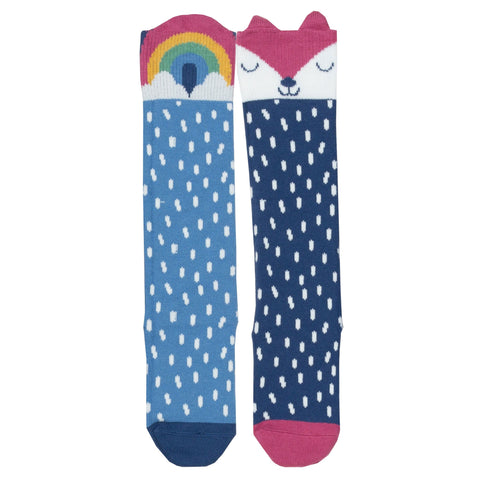 AW21 Kite Foxy rainbow socks