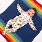 AW21 Kite Rainbow apple sleepsuit