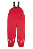 Frugi Puddle Buster Trousers - True Red