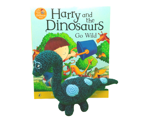 Bags of Imagination Book & Toy Set - Harry & the Dinosaurs Go Wild
