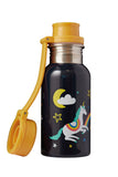 Frugi Splish Splash Steel Bottle - Indigo Unicorn