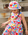 Toby Tiger Butterfly Flower Print Party Dress