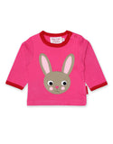 Toby Tiger Organic Rabbit Applique T-Shirt