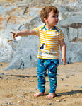 Frugi National Trust Olly Outfit - Puffin