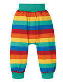 Frugi Parsnip Pants - Rainbow Stripe