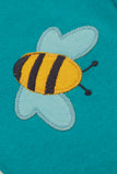 Frugi Character Crawlers - Camper Blue Bees Knees