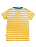 Frugi National Trust Sid Applique T-shirt - Puffin