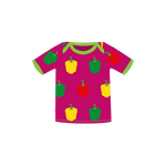 Pikolo Short Sleeved Tee - Purple Peppers