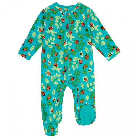 Piccalilly Sleepsuit Ladybird