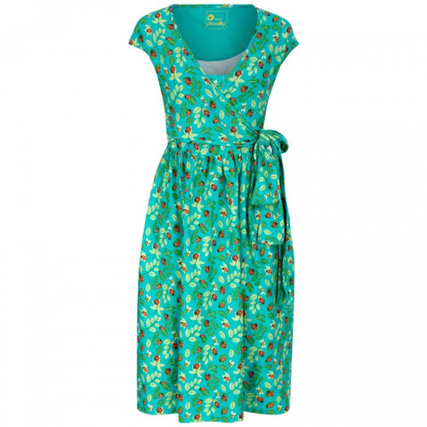 Piccalilly WOMEN'S Wrap Dress - Ladybird