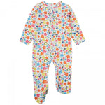 Piccalilly Sleepsuit Rainbow Meadow